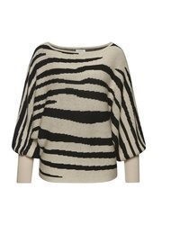 hellbeige Strick Pullover von Lascana
