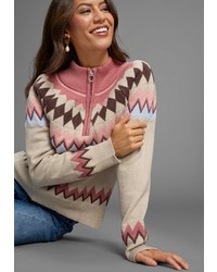 hellbeige Strick Pullover von Laura Scott