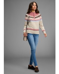 hellbeige Strick Pullover von Laura Scott