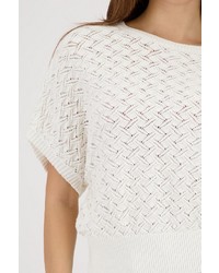 hellbeige Strick Pullover von MONARI