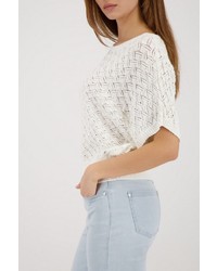hellbeige Strick Pullover von MONARI