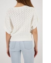 hellbeige Strick Pullover von MONARI