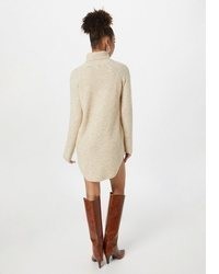 hellbeige Strick Pullover von Pieces
