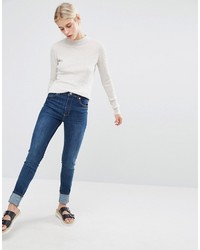 hellbeige Strick Pullover von Monki