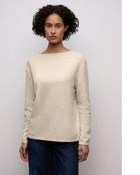 hellbeige Strick Pullover von STREET ONE