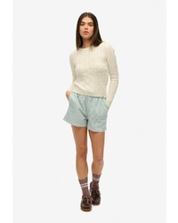 hellbeige Strick Pullover von Superdry