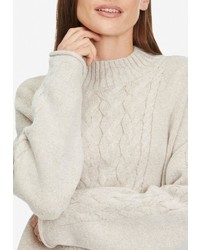 hellbeige Strick Pullover von Tamaris