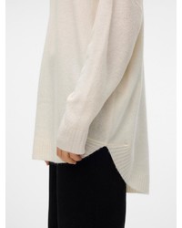 hellbeige Strick Pullover von Vero Moda