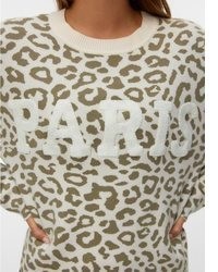 hellbeige Strick Pullover von Vero Moda