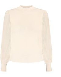 hellbeige Strick Pullover von Zero