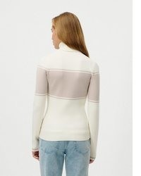 hellbeige Strick Rollkragenpullover von LeGer