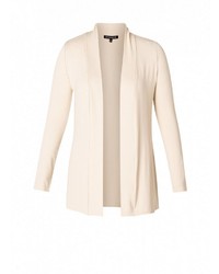 hellbeige Strick Strickjacke von Base Level