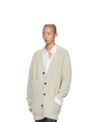 hellbeige Strick Strickjacke von Loewe