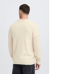 hellbeige Strick Strickjacke von BLEND