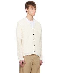 hellbeige Strick Strickjacke von Solid Homme