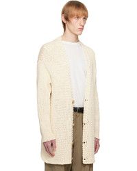 hellbeige Strick Strickjacke von The Row