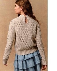 hellbeige Strick Wollpullover von NEXT