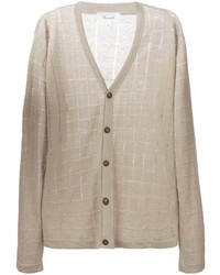 hellbeige Strickjacke von Façonnable