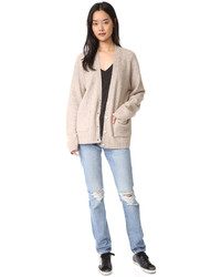 hellbeige Strickjacke von 6397