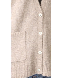 hellbeige Strickjacke von 6397