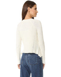 hellbeige Strickjacke von Rachel Comey