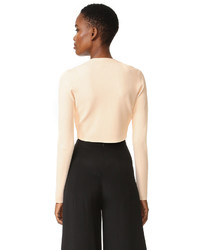 hellbeige Strickjacke von Narciso Rodriguez