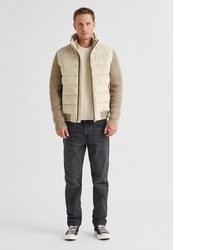 hellbeige Strickjacke von Milestone