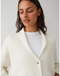 hellbeige Strickjacke von Opus