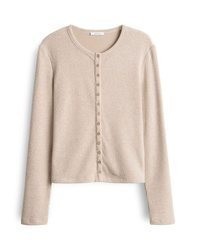 hellbeige Strickjacke von Opus