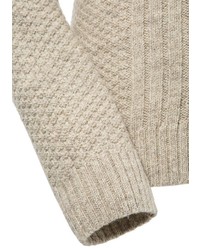 hellbeige Strickjacke von OS-TRACHTEN