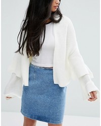 hellbeige Strickjacke von Asos