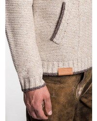 hellbeige Strickjacke von SPIETH & WENSKY