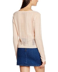 hellbeige Strickjacke von Vero Moda