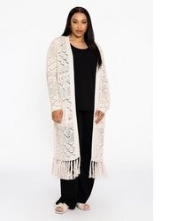 hellbeige Strickjacke von Yoek