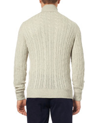 hellbeige Strickpullover von Loro Piana