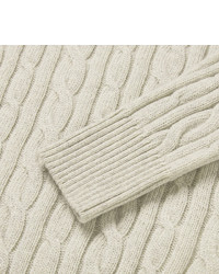 hellbeige Strickpullover von Loro Piana