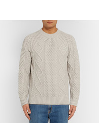 hellbeige Strickpullover von Dunhill