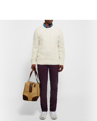 hellbeige Strickpullover von Club Monaco