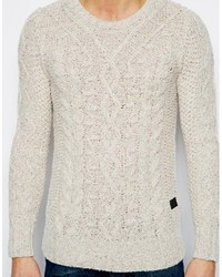 hellbeige Strickpullover von G Star