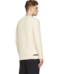 hellbeige Strickpullover