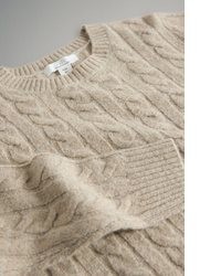 hellbeige Strickpullover von The Set