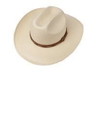 hellbeige Strohhut von Stetson