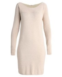 hellbeige Sweatkleid von Aaiko