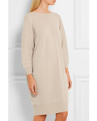 hellbeige Sweatkleid von Max Mara