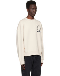 hellbeige Sweatshirt von Axel Arigato