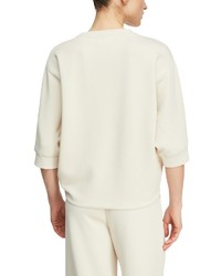 hellbeige Sweatshirt von Comma