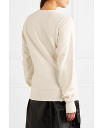 hellbeige Sweatshirt von Helmut Lang