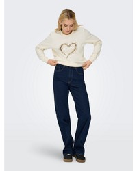 hellbeige Sweatshirt von Only