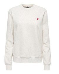 hellbeige Sweatshirt von Only