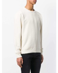 hellbeige Sweatshirt von Saint Laurent